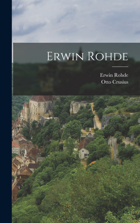 Kniha Erwin Rohde Otto Crusius
