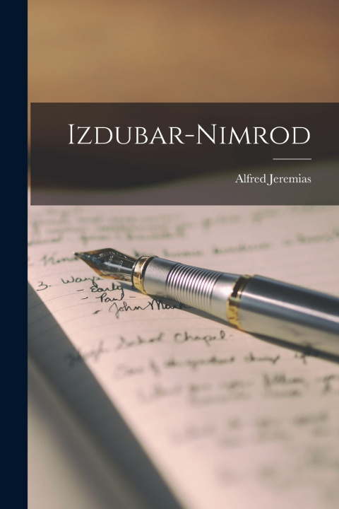 Kniha Izdubar-Nimrod Alfred Jeremias