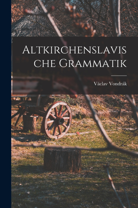 Kniha Altkirchenslavische Grammatik Václav Vondrák