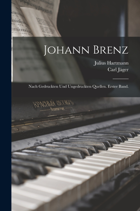 Kniha Johann Brenz Julius Hartmann