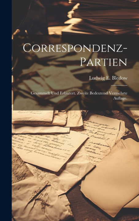 Kniha Correspondenz-Partien Ludwig E. Bledow