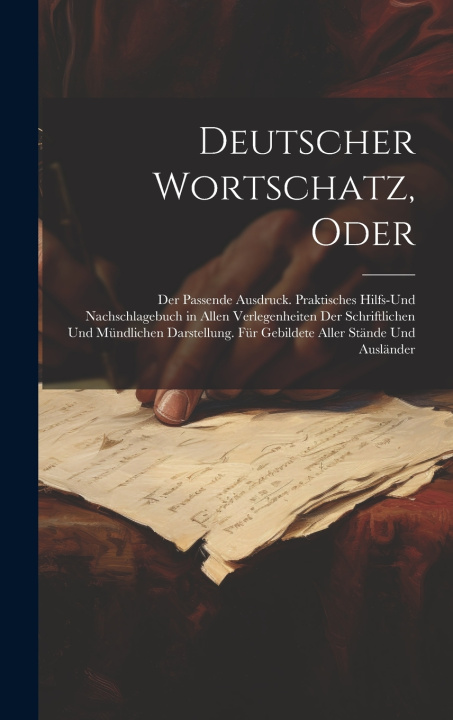 Kniha Deutscher Wortschatz, Oder Anonymous