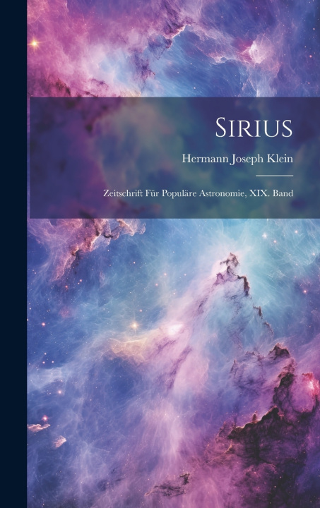 Kniha Sirius Hermann Joseph Klein