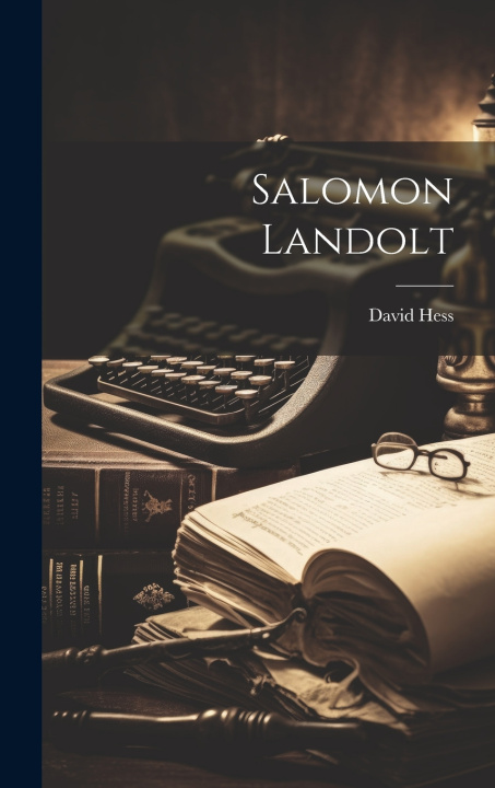 Kniha Salomon Landolt David Hess