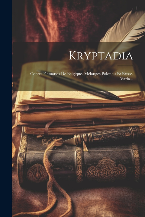 Boek Kryptadia Anonymous