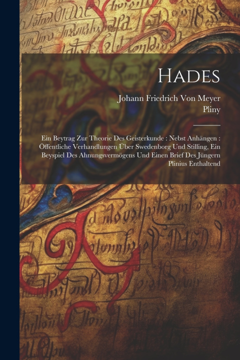 Kniha Hades Pliny