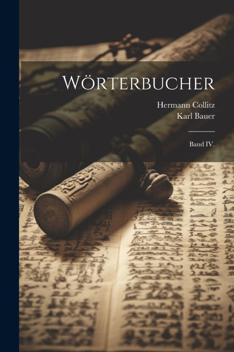 Knjiga Wörterbucher Karl Bauer
