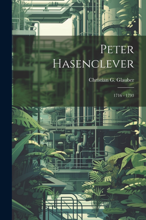 Kniha Peter Hasenclever Christian G. Glauber