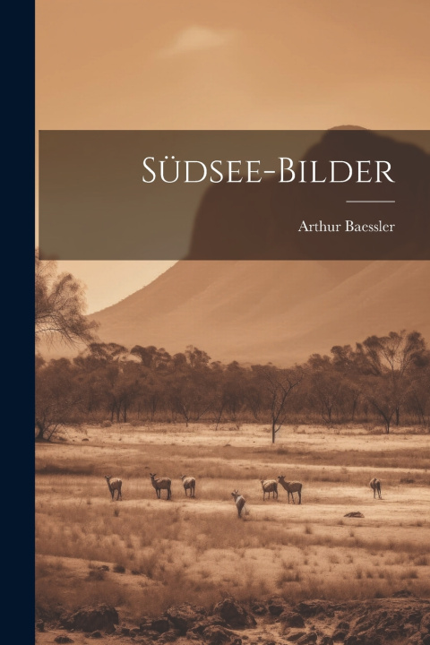 Kniha Südsee-Bilder Arthur Baessler