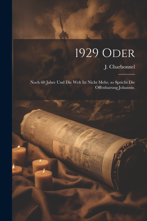 Könyv 1929 oder J. Charbonnel