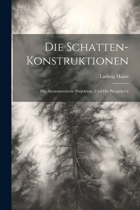 Kniha Die Schatten-Konstruktionen Ludwig Haass