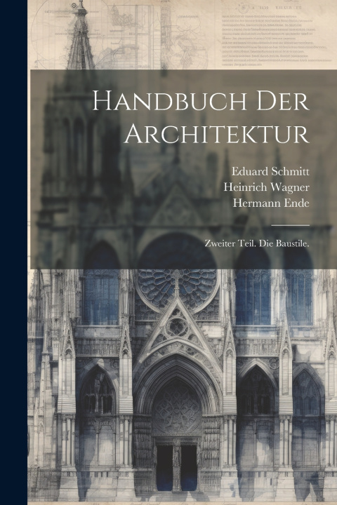 Kniha Handbuch der Architektur Eduard Schmitt
