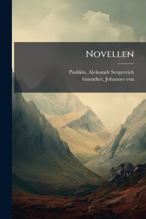 Knjiga Novellen Aleksandr Sergeevich Pushkin