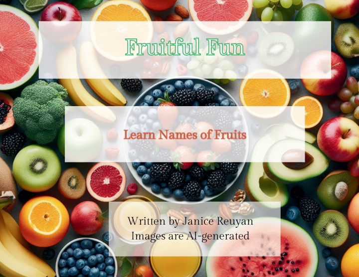 Kniha Fruitful Fun Janice Reuyan