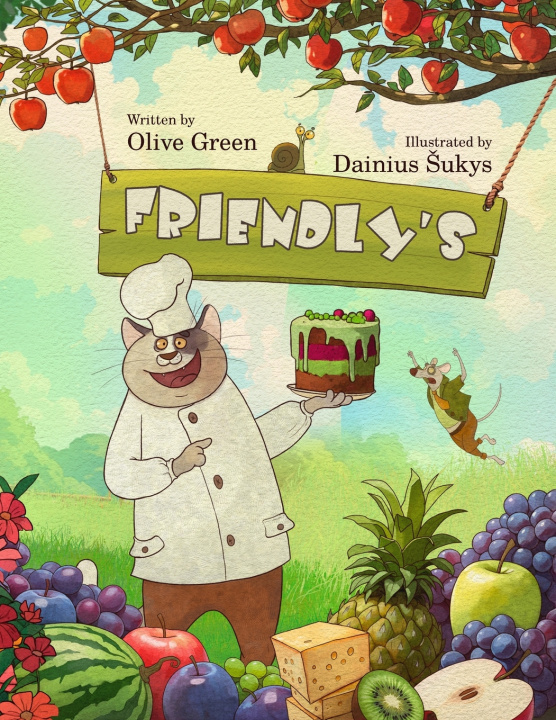 Kniha Friendly's Olive Green