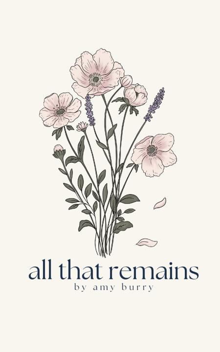 Книга all that remains Amy Burry