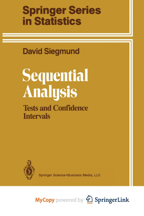 Knjiga Sequential Analysis David Siegmund