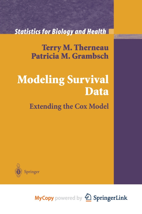 Carte Modeling Survival Data Terry M. Therneau