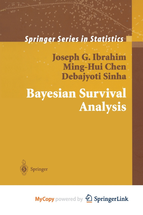Kniha Bayesian Survival Analysis Joseph G. Ibrahim