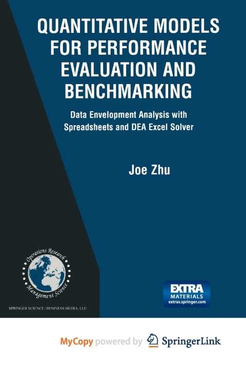 Kniha Quantitative Models for Performance Evaluation and Benchmarking Joe Zhu