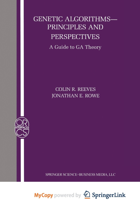 Kniha Genetic Algorithms Colin R. Reeves