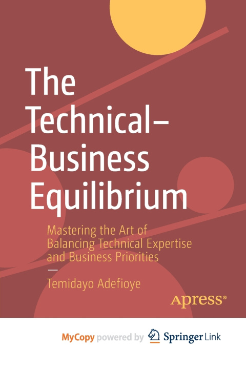 Book The Technical-Business Equilibrium Temidayo Adefioye