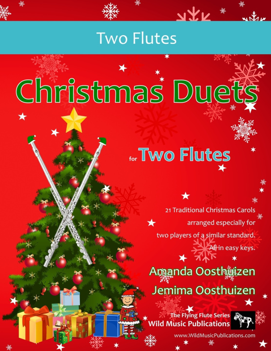 Книга Christmas Duets for Two Flutes Jemima Oosthuizen