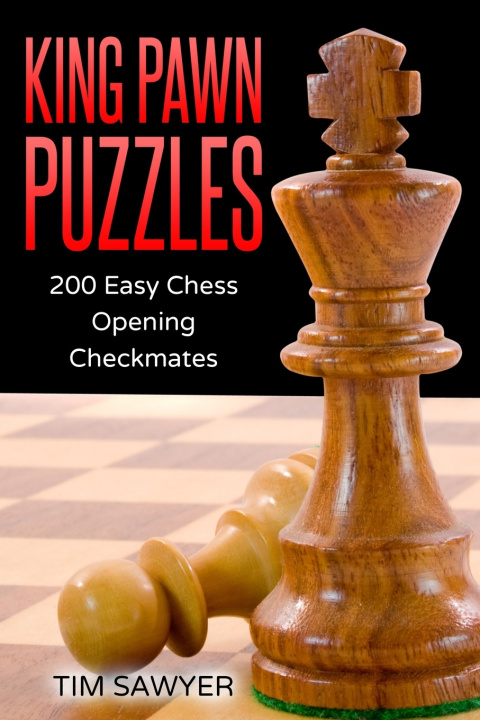 Kniha King Pawn Puzzles Tim Sawyer