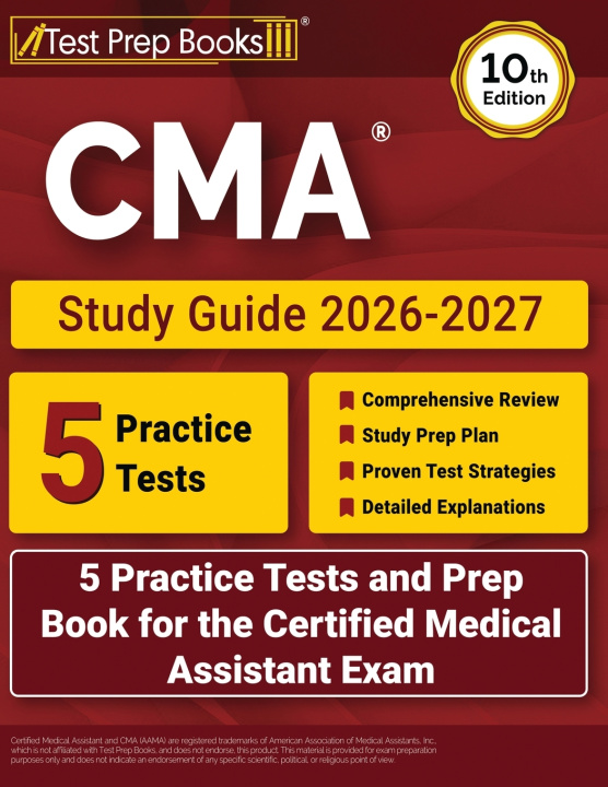 Kniha CMA Study Guide 2026-2027 Lydia Morrison