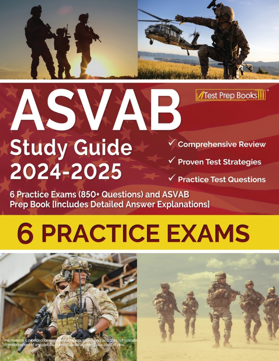 Книга ASVAB Study Guide 2024-2025 Lydia Morrison