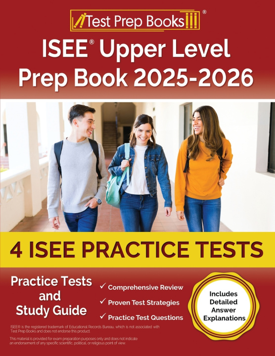 Книга ISEE Upper Level Prep Book 2025-2026 Lydia Morrison