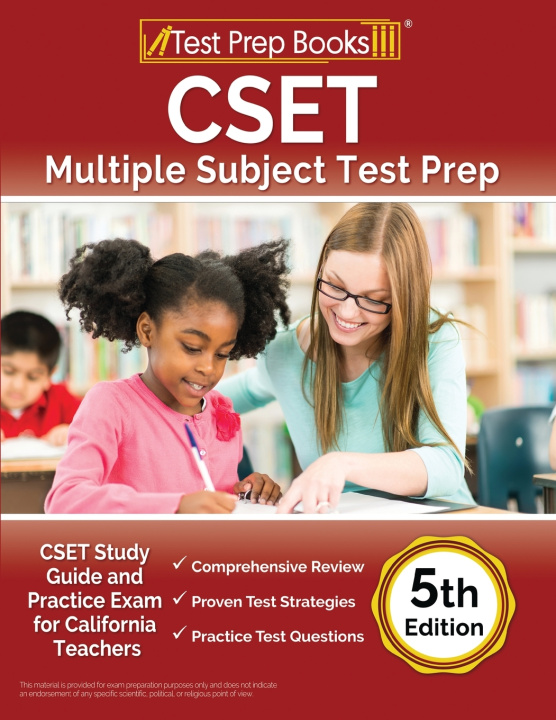 Kniha CSET Multiple Subject Test Prep Joshua Rueda