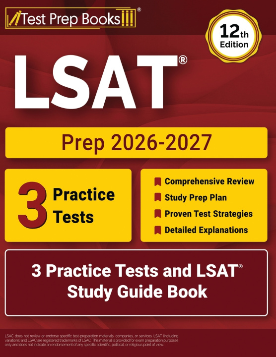Книга LSAT Prep 2026-2027 Lydia Morrison