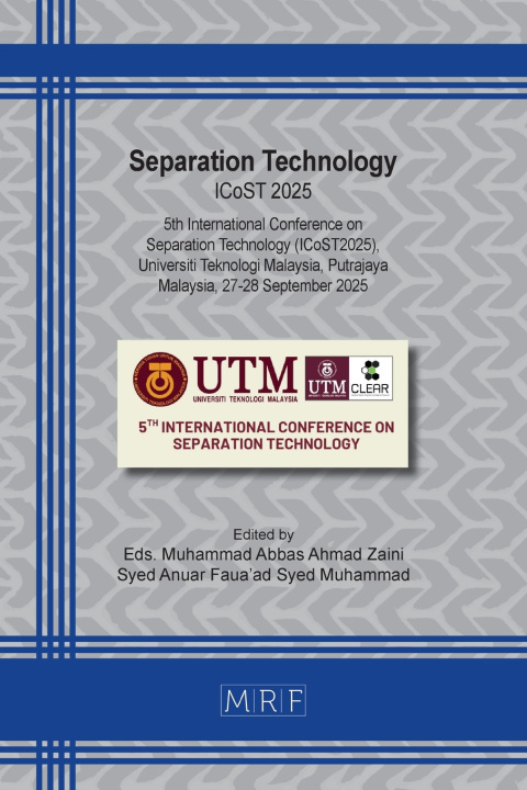 Knjiga Separation Technology Muhammad Abbas Ahmad Zaini