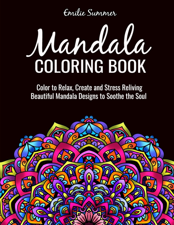 Книга Mandala Coloring Book Emilie Summer