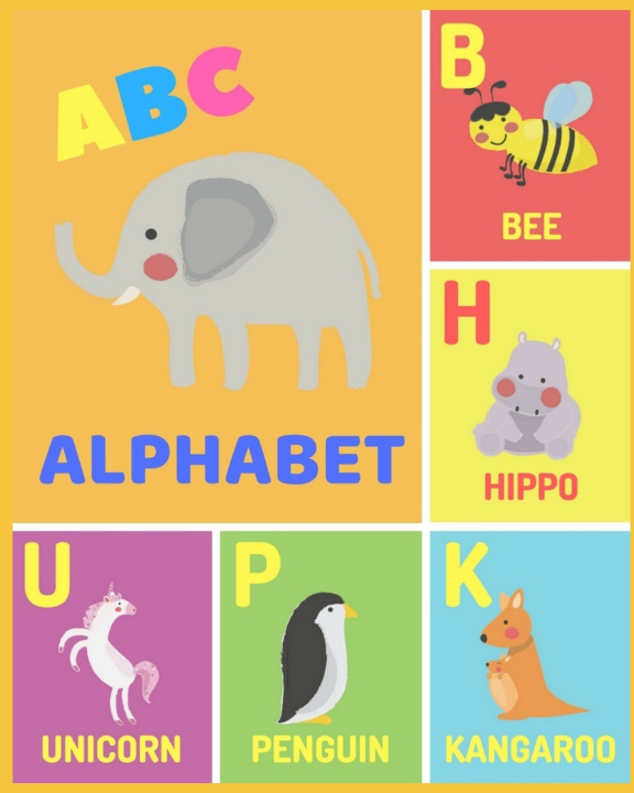 Knjiga ABC Alphabet Ralp T Woods