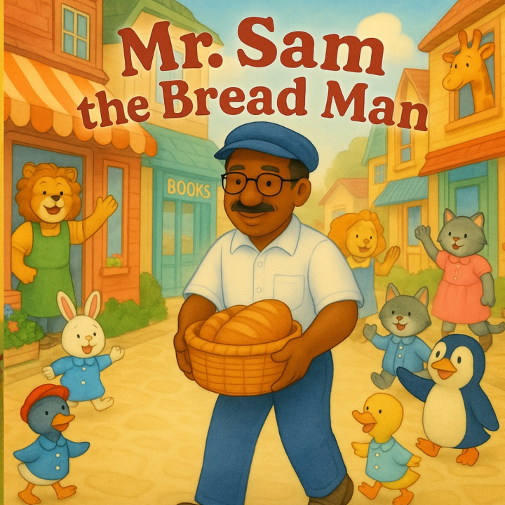 Kniha Mr. Sam the Bread Man Qwen Lewis