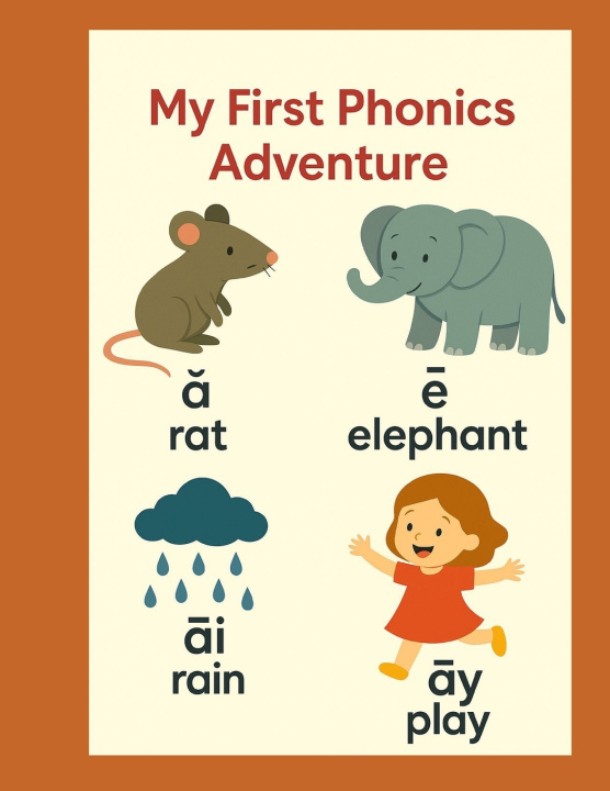 Kniha My First Phonics Adventure Tebogo Reginah Phiri