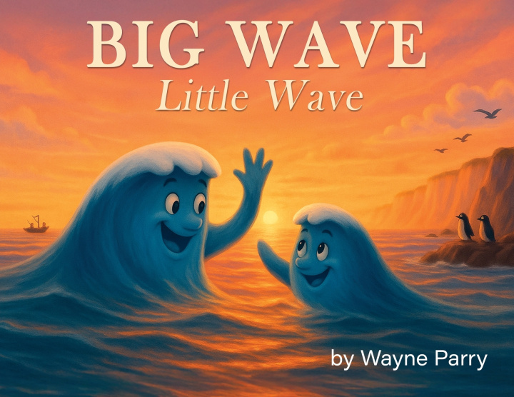 Книга BIG WAVE, Little Wave Wayne Ashley Parry