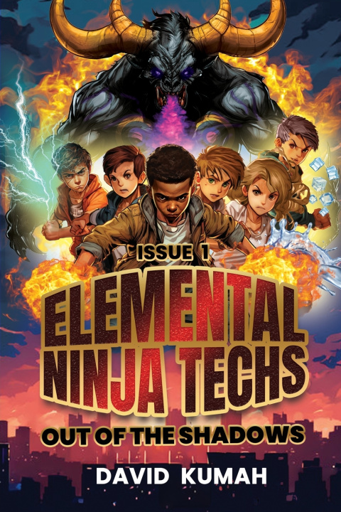 Knjiga Elemental Ninja Techs David Kumah