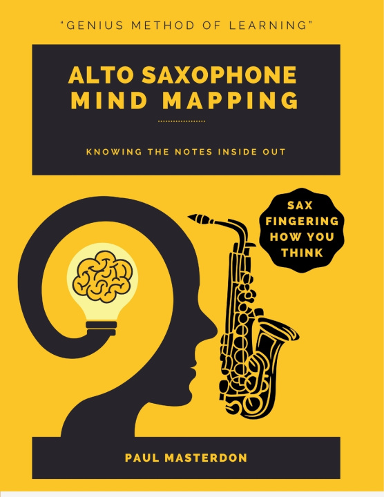 Knjiga Alto Sax Mind Mapping Paul Masterdon