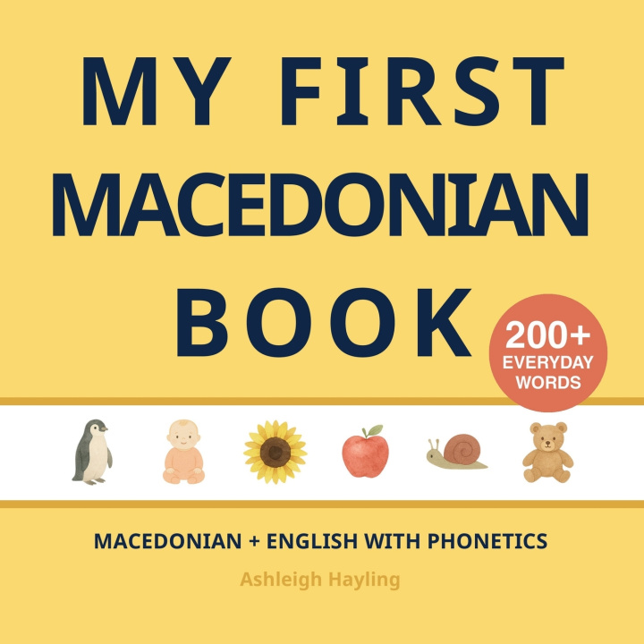 Book My First Macedonian Book Ashleigh Hayling