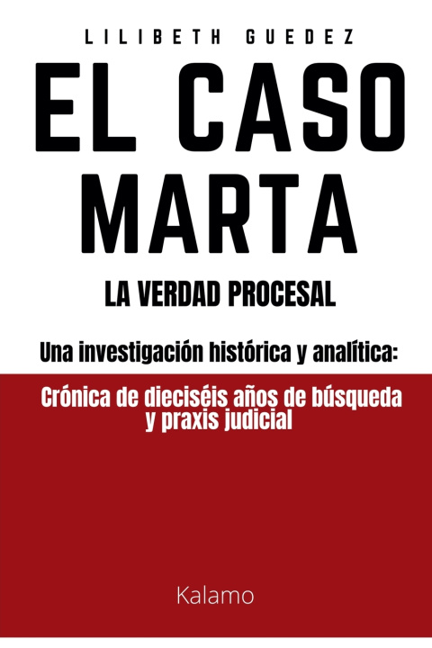 Kniha EL CASO MARTA Lilibeth Guedez
