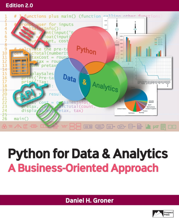 Knjiga Python for Data & Analytics Daniel H. Groner