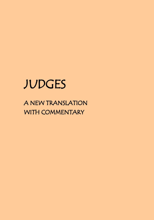 Knjiga Judges William Whitt