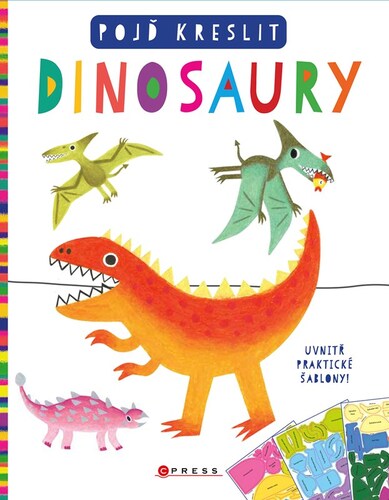 Книга Pojď kreslit dinosaury 