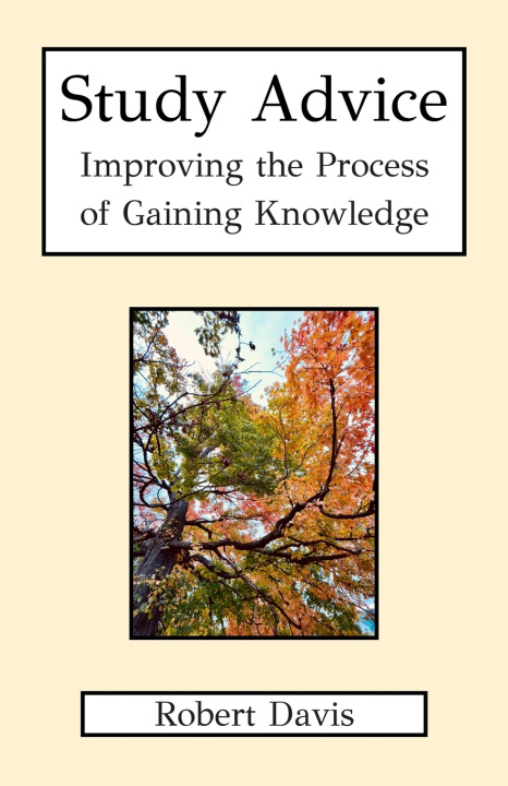 Kniha Study Advice Robert Davis