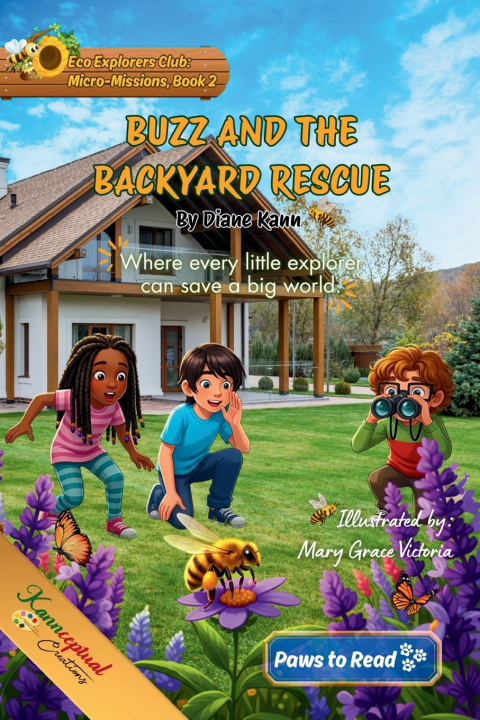 Книга Buzz and the Backyard Rescue Diane Kann
