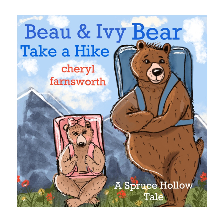 Carte Beau & Ivy Bear Take A Hike Cheryl Farnsworth