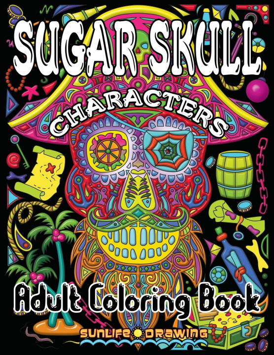 Книга Sugar Skull Characters Sunlife Drawing